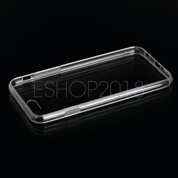 High Quality Transparent Slim Clear Soft TPU Case for iPhone 6 4.7" +2 screen Protectors